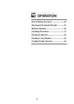 Preview for 61 page of Takeuchi TB23R Operator'S Manual