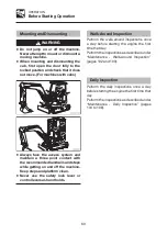 Preview for 62 page of Takeuchi TB23R Operator'S Manual