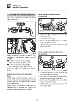 Preview for 75 page of Takeuchi TB23R Operator'S Manual