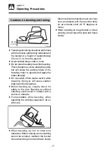 Preview for 17 page of Takeuchi TL120 Operator'S Manual