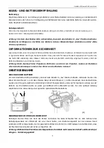 Предварительный просмотр 19 страницы TALAMEX TM30 User Manual