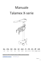 Preview for 163 page of TALAMEX X Series Manual