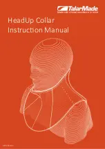 Предварительный просмотр 1 страницы TALARMADE HeadUp Collar Instruction Manual