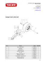 Предварительный просмотр 17 страницы Talex BOCIAN 170 Original User Manual