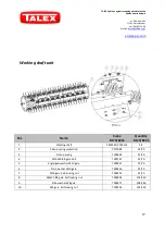 Предварительный просмотр 19 страницы Talex BOCIAN 170 Original User Manual