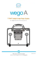 Preview for 1 page of Talk To Me Technologies wego A Interface Manual