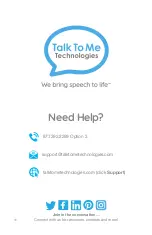 Preview for 18 page of Talk To Me Technologies wego A Interface Manual