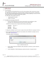 Preview for 9 page of Talkaphone VOIP-600 Series Configuration And Operation Manual