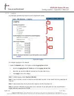 Preview for 53 page of Talkaphone VOIP-600 Series Configuration And Operation Manual