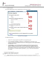 Preview for 56 page of Talkaphone VOIP-600 Series Configuration And Operation Manual