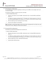 Preview for 63 page of Talkaphone VOIP-600 Series Configuration And Operation Manual