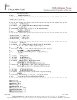 Preview for 77 page of Talkaphone VOIP-600 Series Configuration And Operation Manual