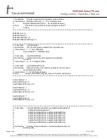 Preview for 81 page of Talkaphone VOIP-600 Series Configuration And Operation Manual