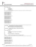 Preview for 82 page of Talkaphone VOIP-600 Series Configuration And Operation Manual