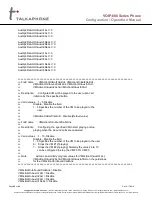 Preview for 86 page of Talkaphone VOIP-600 Series Configuration And Operation Manual