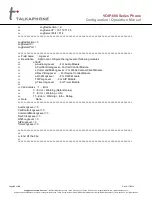 Preview for 93 page of Talkaphone VOIP-600 Series Configuration And Operation Manual