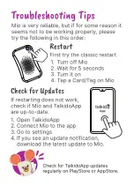 Preview for 12 page of talkido Mio Setup Manual