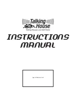 Talking House Transmitter Instruction Manual preview