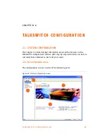 Предварительный просмотр 41 страницы Talkswitch TALKSWITCH 24-CA User Manual