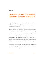 Предварительный просмотр 205 страницы Talkswitch TALKSWITCH 24-CA User Manual