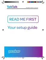 TalkTalk YouView Setup Manual preview