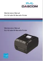Tally Dascom DL-210 Maintenance Manual preview