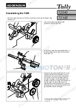 Предварительный просмотр 107 страницы Tally T2040 Maintenance Manual