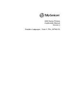 Preview for 1 page of TallyGenicom 6600 Series Applications Manual