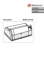 TallyGenicom LA800 User Manual preview