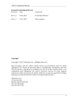 Preview for 2 page of Tallymatics TW5352 Installation Manual