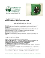 Предварительный просмотр 1 страницы Tamarack Technologies INFINITY HV1100 Product Manual & Installation Manual