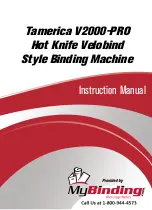 Tamerica SecureBind V2000-PRO Instruction Manual preview