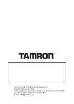 Предварительный просмотр 79 страницы Tamron 300QV-P-CM Instruction Manual