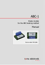 tams elektronik ABC-1 Manual preview