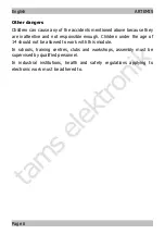 Preview for 6 page of tams elektronik ARTEMIS Manual