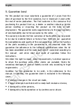 Preview for 20 page of tams elektronik ARTEMIS Manual