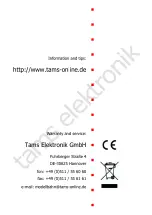 Preview for 36 page of tams elektronik MT-1 Manual