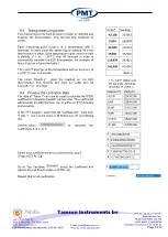 Preview for 16 page of Tamson Instruments E20 User Manual