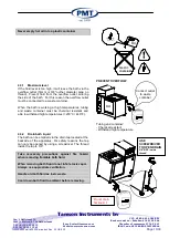 Предварительный просмотр 10 страницы Tamson Instruments PMT TV2000MKII Manual