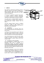 Предварительный просмотр 12 страницы Tamson Instruments PMT TV2000MKII Manual