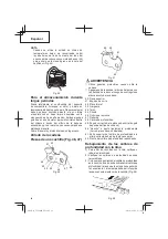 Предварительный просмотр 62 страницы Tanaka TCS 40EA Instruction Manual