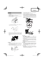 Предварительный просмотр 21 страницы Tanaka TCS 40EA Safety Instructions And Instruction Manual