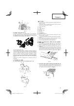 Предварительный просмотр 29 страницы Tanaka TCS 40EA Safety Instructions And Instruction Manual