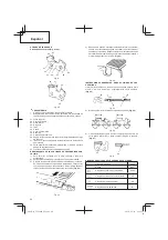 Preview for 44 page of Tanaka TCS 40EA Safety Instructions And Instruction Manual