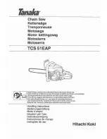Tanaka TCS 51EAP Original Instructions Manual preview