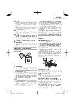 Preview for 9 page of Tanaka TCS 51EAP Safety Instructions And Instruction Manual