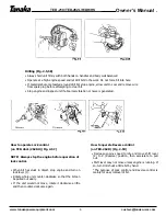 Предварительный просмотр 7 страницы Tanaka TED-262DH Owner'S Manual