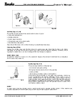 Preview for 10 page of Tanaka TED-262DH Owner'S Manual