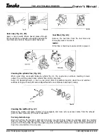 Предварительный просмотр 11 страницы Tanaka TED-262DH Owner'S Manual