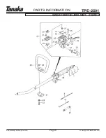 Preview for 10 page of Tanaka TPE-2501 Illustrated Parts Manual